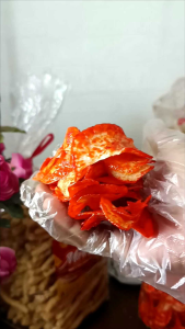 Keripik Singkong Balado Merah Lengket Manis Pedas Renyah