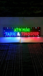 Lampu LED Sign Tulisan ATM Mini: Manfaat & Cara Menggunakannya
