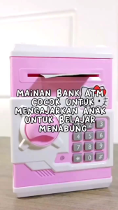 Mainan Edukasi Celengan Brankas Money Safe Saving Deposit Box