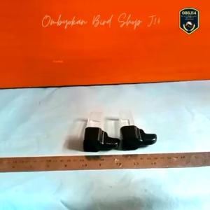 Cepuk Dispenser Tabung Pendek & Tempat Pakan atau Minum Burung