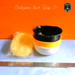 Sarang Plastik & Serat Nanas Paket Berternak Burung Tempat Bertelur