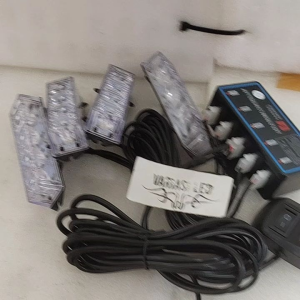 lampu strobo cepit grill depan mobil/lampu strobo patwal 4 led harga 1 Set