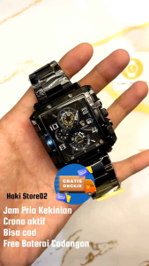 PROMO MURAH!! JAM TANGAN PRIA ELEGAN CRONO & TANGGAL AKTIF JAM TANGAN MEWAH PRIA TERBARU & TERLARIS