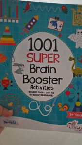 1001 Super Brain Booster Activity Book for 3+ years