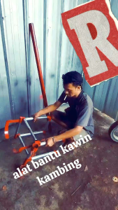 Penjepit Kambing Bahan Galvanis Antikarat