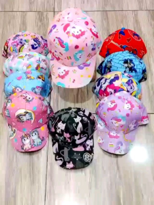 Topi Anak Perempuan Motif Unicorn Spiderman Kudaponi Melody Kuromi