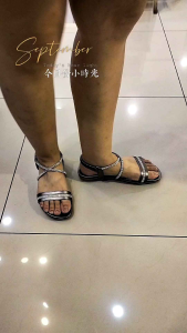 Skywalker ready stock ☺️ comfort and nonslip Lady sandals shoes size 35# to 42#