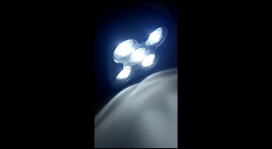 Lampu Tembak Sorot Mobil 5 Mata Tebal 10-60V Spot