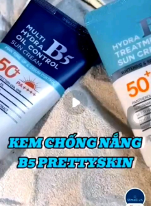 Kem Chống Nắng Phục Hồi Dưỡng Trắng PRETY SKIN Hàn Quốc Hydra B5 Sun Cream 70ml