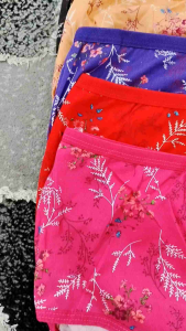 6pcs big size panty for women fit to 32 to 42