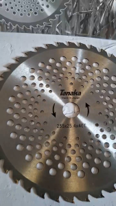 pisau bulat tanaka 40t mata intan baja
