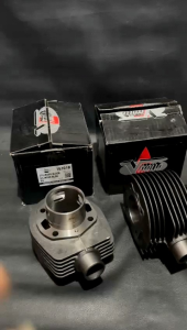 Blok block silinder vespa Vitalia L3 lobang 3 vespa super sprint px excel detail bahan original baja kuat blok only tanpa seher bagus murah grosir eceran