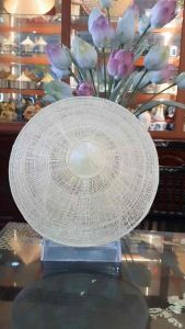 Nón khung lá thưa DÀNH CHO BÉ khung lưới nan tre NÓN NGỰA PHÚ GIA BÌNH ĐỊNH nón chụp ảnh - Tặng: Quai đeo túi đựng