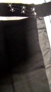 🔥 READY STOCK 🇲🇾🔥 Niqab Basic Purdah Azizah 2 Layers Chiffon Deep Black Teman Hijrah