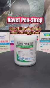 NAVET-PEN-STREP _ hỗn dịch kháng sinh tiêm cho gia súc thú cưng (chó mèo)