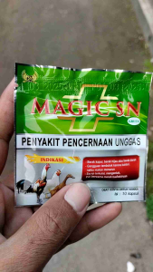 magic SN hijau untuk masalah pencernaan pada ayam dan unggas