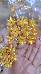 GELANG BANGKOK FREE CINCIN BUNGA TERBARU PERHIASAN DUBAI
