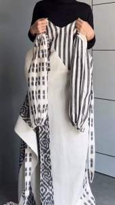 Set cople lebaran-tenun blanket kekinian-couple kondangan-tenun murah-elzio tenun