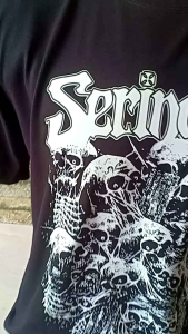 Kaos Band Seringai Premium / Merchandise T-shirt Para Serigala Militia/ Kaos Musik / Kaos Band Metal