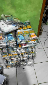 kaus kaki anak SD hitam polos murah per 3 pcs