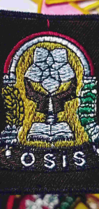 BED OSIS TK SD SMP SMA BENDERA BORDIR tebal dan RAPIH