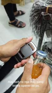 Bottle Opener Metal Buckle Belt Mens Automatic Buckle Nylon Belt