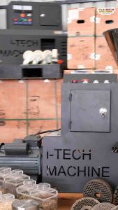 เครื่องอัดเม็ด ไอ-เทค รุ่นซุปเปอร์เพาเวอร์ 4 ลูกกลิ้ง 8 แรงม้า อัดเม็ดปุ๋ย อัดอาหารสัตว์ อัดเม็ดหญ้า อัดทรายแมว PM180A-G3