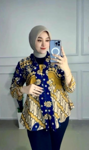 Blus Batik NEW SIZE M L XL XXL