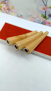 Klokotan Once pipa kayu Bidara model segi enam minimalis C290