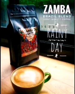 เมล็ดกาแฟ​ ZAMBA​ BRAZIL​ BLEND​  เกรด​พิเศษ​ จาก​ประเทศบราซิล​​