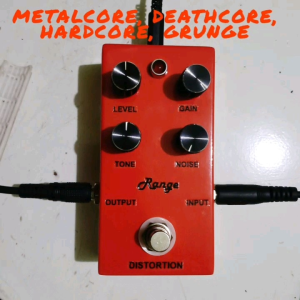 Efek Gitar Distortion Noise Gate Range Pedals