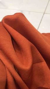 Vải Lụa Tằm Ướt (loại 1)màu cam gạch dày vừa mềm rũ co giãn(khổ 1m5)may đầm váy áo kiểu áo dài đẹp sang thời trang