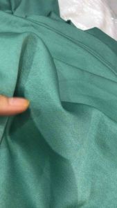 Vải Lụa Tằm Ướt (loại 1)màu xanh Ngọc dày mềm rũ co giãn(khổ 1m5)may đầm váy áo kiểu áo dài đẹp sang thời trang