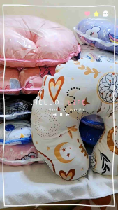 Nursing Baby Pillow Personalized Name BreastFeeding Removable Cover Washable w/ FREE TRANSPARENT BAG