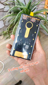 Sạc dự phòng Nhật dung lượng 20000mAh 3 Cổng sạc hỗ trợ sạc nhanh