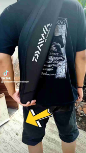 Tas Pancing Daiwa Slempang Model Hardcase CG FiBer Motif Polos Dan Loreng 100Cm