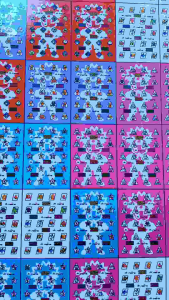 Mainan Gosokan Boom 20 titik MRK NAIRA paket 100 LEMBAR 10 MOTIF GAMBAR CAMPUR