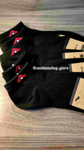 Combo 10 đôi tất nam MÀU ĐEN cổ ngắn T&T hàng VNXK không hôi chân vải cotton dày vừa thoáng mát khử mùi - đeo đến mắt cá chân [ảnh thật shop tự chụp]