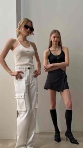 DAILY SQUAD - Curve Tank ผ้าribคุณภาพ ยืดหยุ่นดี