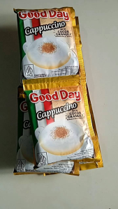 Kopi Good Day Cappuccino 25gr x 10pcs Goday Capucino With Cocoa Granule
