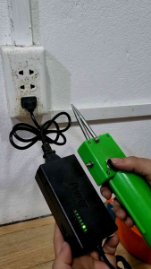 [Giá Sỉ] Máy Nhổ Lông Măng Vịt Cầm Tay 250W Kẹp inox công tắc nhựa