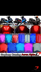 Stoplamp Running Yamaha Aerox Alpha Turbo Cyber City Tahun 2025 8/10 Mode Manual/Otomatis