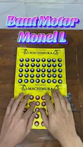 Baut L Ring monel isi 40 pcs / Baut Posh L ukuran 10 / Baut L Monel Isi 40pcs / Baut Plat / Baut Posh Variasi / Baut Monel L / Baut Serba Guna Variasi Motor Motorcycle Kunci