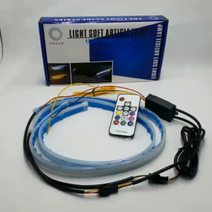 Lampu LED Alis RGB Remot 12V Lampu Alis Mobil / Motor