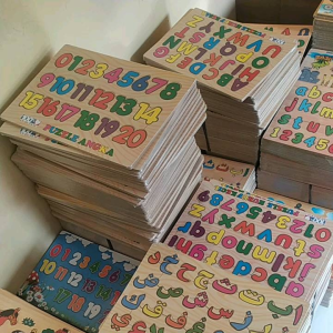 Mainan Puzzle Kayu Edukatif Isi 2 Pcs