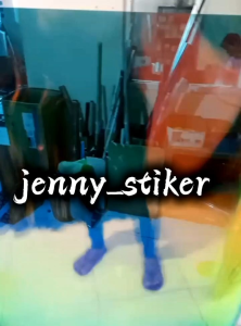 Azfer Stiker - KACA FILM BUNGLON HIJAU/CHAMELEON L 138CM / KACA FILM PELANGI TERMURAH