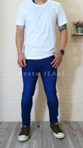 COD Celana Jeans Pria Hitam/Biru Muda/Biru Tua Dewasa Celana Pria Slimfit/Denim/Gaul/Celana panjang cowok/cowok/Model Terbaru/Termurah dan Terlaris di celana jeans pria 4101 Penilaian