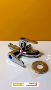ORIGINAL KRAN CABANG ONDA K-TUL FLOW 1/2 INCH / KRAN AIR DOUBLE SHOWER ONDA MODEL BARU FLOW