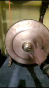 gong bahan besi pencu kuningan dim 60 cm