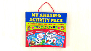 Paket Aktivitas Anak Igloo Books: 4 Buku Seru & Lebih dari 300 Stiker